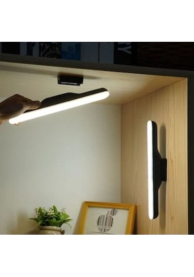 Ct-5249 Şarjlı Mıknatıslı Dimmerli 3 Kademeli Martı Led Lamba Yeni Siyah Kasa