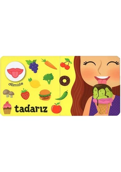 +1 Yaş Minik Kitaplar Beş Duyu Eolo Yayınları