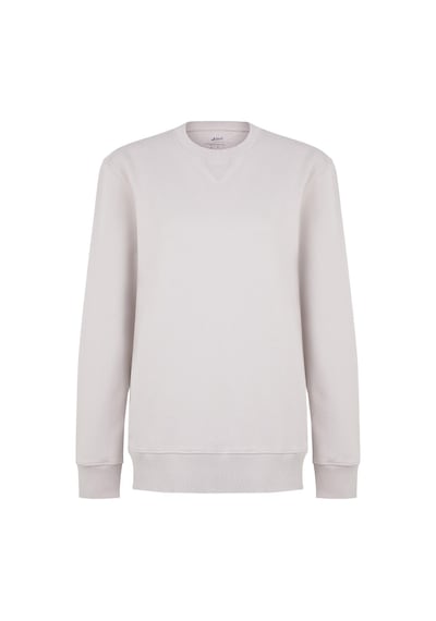 Lydney Kadın V Detaylı Sıfır Yaka Sweatshirt Bej Bej
