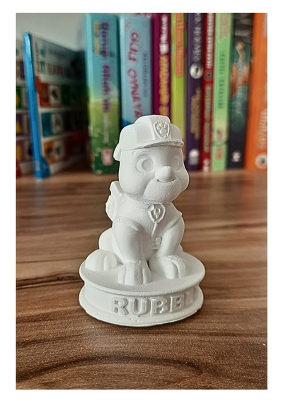 Paw Patrol Skye, Marshall, Rubble Ve Chase Pati Devriye Beton Biblo Çocuk Boyama Etkinliği