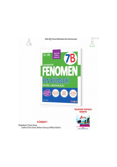 Fenomen 7 Fen Bilimleri B Soru Bankası 7-003