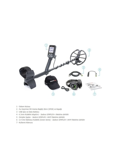 Tambudur Dedektör Simplex+ 12Khz - Su Geçirmez - Yeni