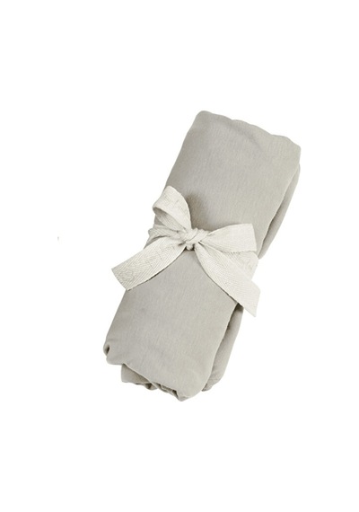 Tinylamb Lastikli Bebek Çarşafı 60x120 CM - 2 Adet Organik Beyaz - Yeşil Renk