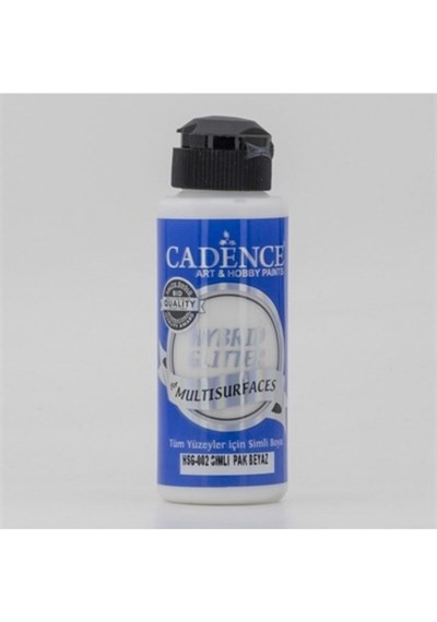 Hybrıd Akrilik Multisurface Simli Gümüş Hsg-002 Pak Beyaz 120 Ml