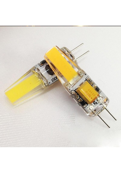 12 V G4 5 W Sarı Beyaz Işık Led Ampül 5 Adet