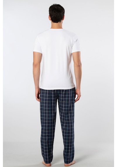 Cacharel Erkek Dokuma Pijama Takımı 2238/lacivert 8 Lacivert