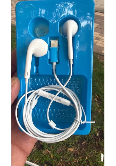 İphone Tak Kullan Lightning Kulaklık 11-12-13-14 Pro / Pro Max Uyumlu 0