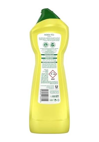 750 Ml Limonlu Yeni Nesil Yüzey Temizleyici Krem, Etkili Temizlik Sağlar 100'lü Set