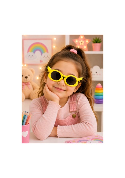 Pikachuu Çoçuk Güneş Gözlüğü Sarı - 913151106 Çok Renkli
