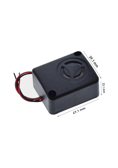 Turuncu Motosiklet Takip Sistemi Buzzer Sesli Alarm Siren