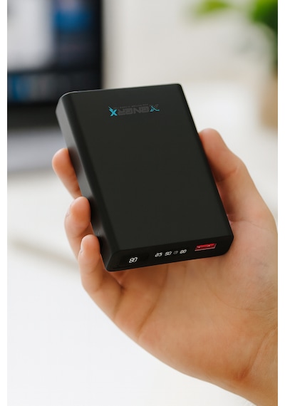 Enerx ENR-P10188DC 10000 Mah 2.1 Amper Dijital Göstergeli Powerbank