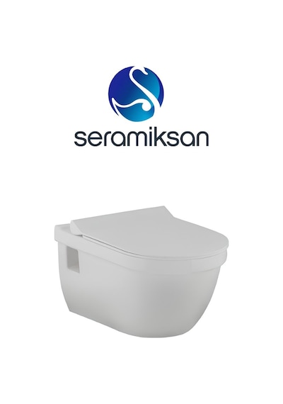 Seramiksan Terra Asma Klozet + Soft Kapak