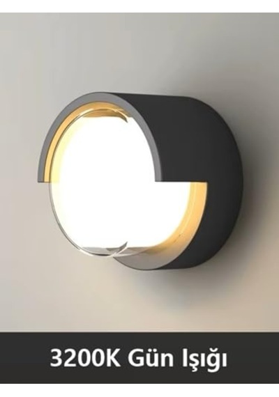 15w Modern Tasarım Led Aplik İç Ve Dış Mekan Duvar Lambası Cata Dominik 3200k Gün Işığı Bahçe Duvar Apliği Çok Renkli