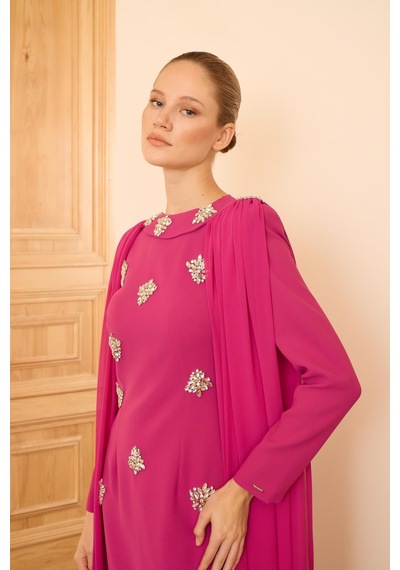 Senna Bengy Dress Fuşya Fuşya