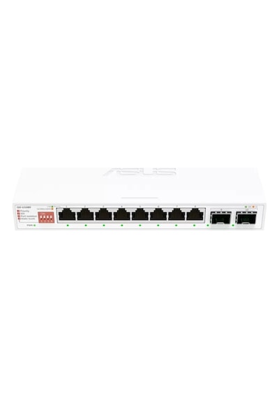 Asus 8 Bağlantı Noktalı 2.5g Ve 2 Bağlantı Noktalı 10g Sfp+ Yönetilmeyen Anahtar Qg-u1080