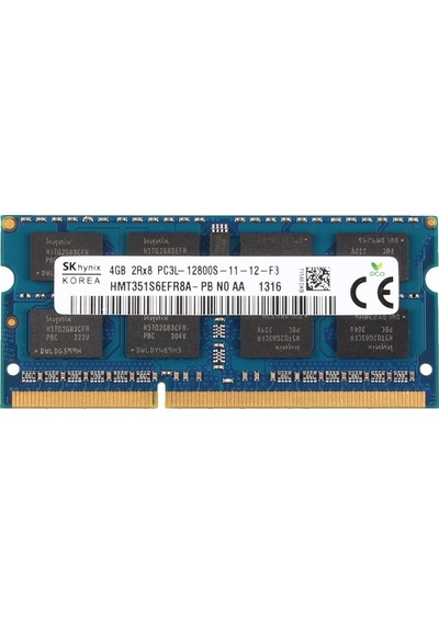 Hynix HMT351S6EFR8C-PB N0 AA 4 GB DDR3 1600 MHz Notebook Ram