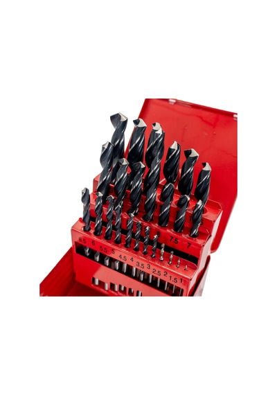 Mercure Hssst25 Metal Kutulu Hss Matkap Ucu Seti 1-13mm 25 Parça