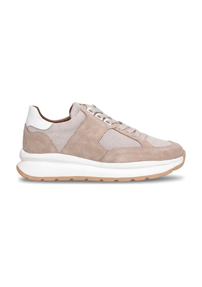 John Richardo 24298 Erkek Hakiki Deri Klasik Sneaker Bej