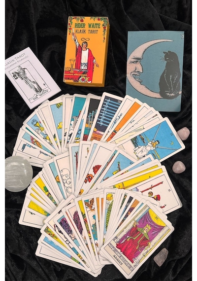 Dükkan Design 78 Kartlı Klasik Tarot Destesi Kitapçıklı