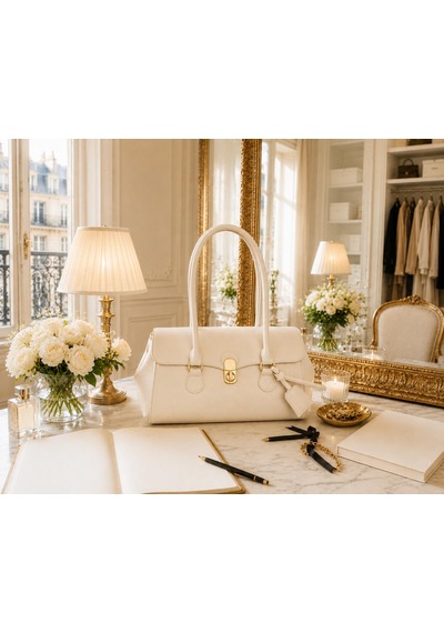 Housebags Jardin Elegance New Trend Omuz Çantası Bej