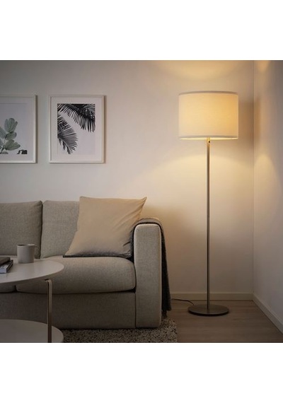 Ikea Rıngsta Abajur Başlığı, Beyaz, 42 Cm