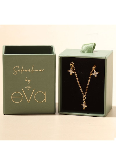 Eva Pırlanta Çiçek Bileklik 718522 Gold