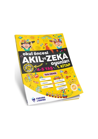 Okul Öncesi Akıl ve Zeka Oyunları 4-5 Yaş Seti