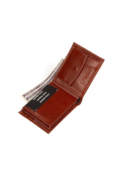Newish Polo Erkek Hakiki Deri Cüzdan Ve Kartlık - New050 Taba
