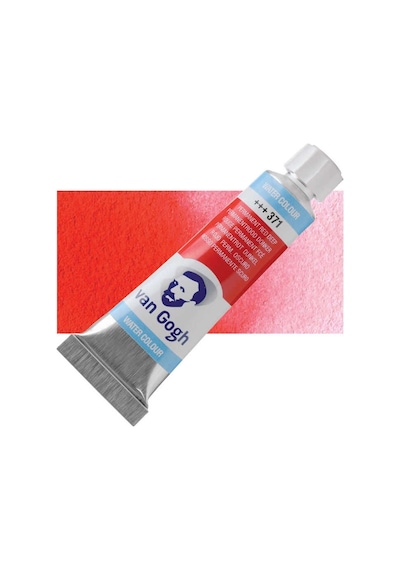 Talens Van Gogh 10 Ml. Tüp Sulu Boya 371 Permanent Red Deep Çok Renkli