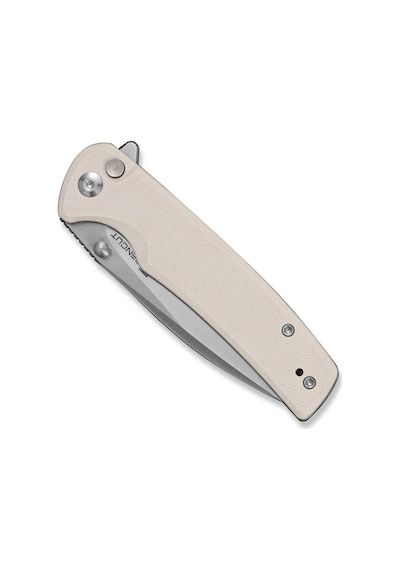 Sencut Sachse Ivory G10 Handle Satin Finished 9cr18mov Blade Çakı Beyaz