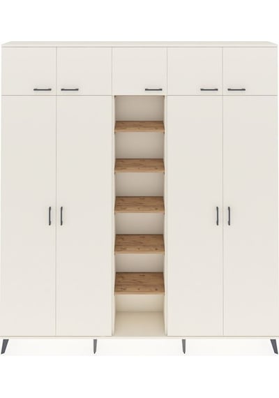 Arges Dolap 12 Raflı 9 Kapaklı 2 Askılı 220x30x243 Aytaşı-aytaşı/çam Aytası/atlas Çam Arges Dolap 12 Raflı 9 Kapaklı 2 Askılı 220x30x243 Aytaşı-aytaşı/çam Aytası/atlas Çam