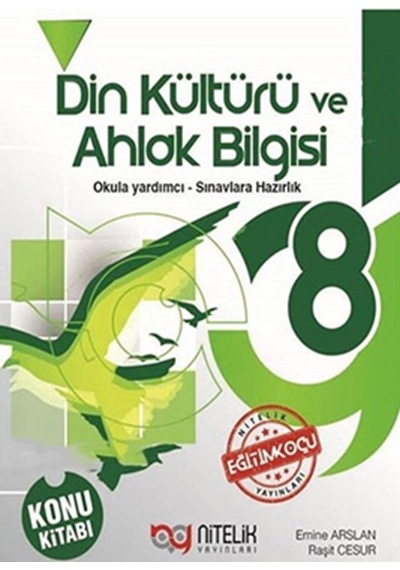 NİTELİK 8. Sınıf Din Kültürü ve Ahlak Bilgisi Konu Kitabı