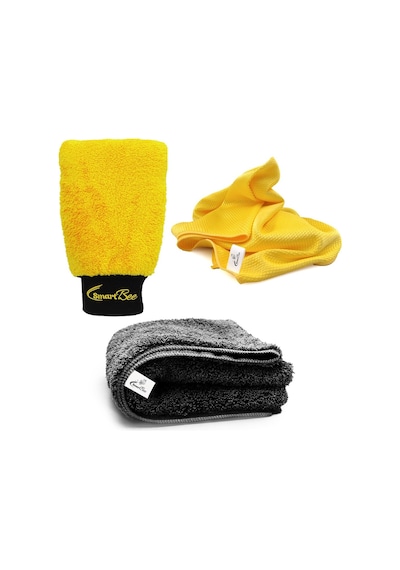 Smartbee Premium Mikrofiber Araç Yıkama Paketi