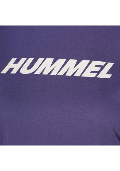 Hummel T-te Elemental Logo Cotton Tee Kısa Kollu Tişört 912016-9963 Mor