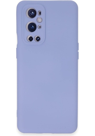 Cosmotex Newface One Plus 9 Pro Kılıf Nano İçi Kadife Silikon - Mavi