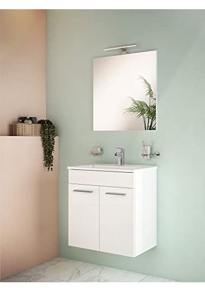 Krom Renkli Diş Fırçalığı, Modern Tasarım İle Açık Bej