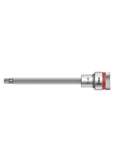 Wera 8767 C Hf Torx Uçlu Zyklop Lokma Bits, 1/2" Soketli, Tutma Fonksiyonlu, Tx 40 X 140 Mm