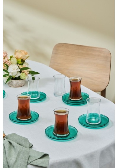 Karaca  Massimo 6 Kişilk 12 Parça Çay Seti