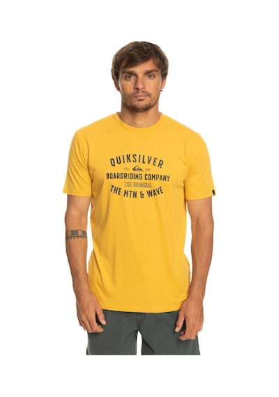 Quiksilver Qssurflockup M Tees Gold Gold Çok Renkli