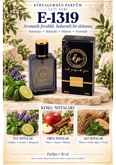 KP E-1319 Erkek Parfüm EDP 50 ML