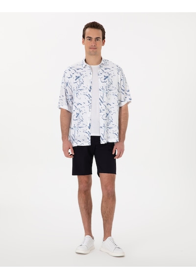 Pierre Cardin Erkek Lacivert Şort / Bermuda 50305901-vr033 Lacivert