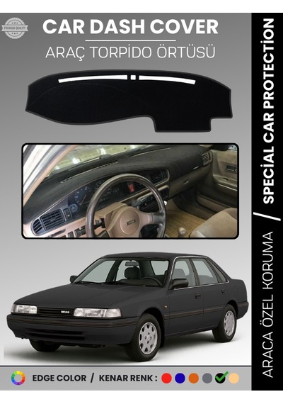 Mazda 626 1987-1991 Torpido Örtüsü Ön Panel Halısı Torpido Koruma Özel Kesim Kaymaz Hızlı Montaj - 514 Stiloto