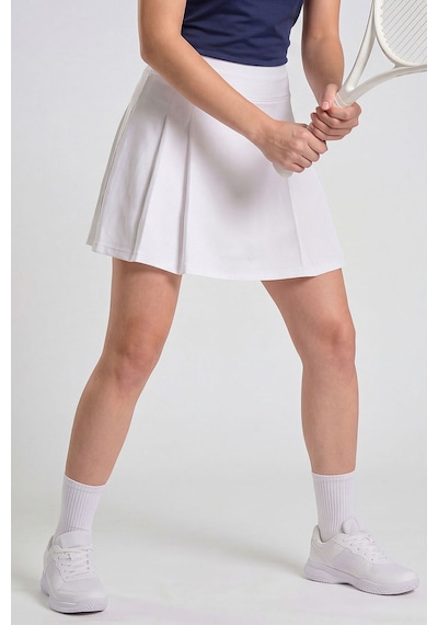 Tommylıfe Beyaz Yüksek Bel Kadın Tenis Etek - 94690