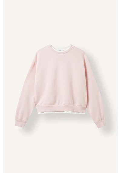 Defacto Relax Fıt Sweatshirt H2149ax26wnpn38 Pembe-pn38