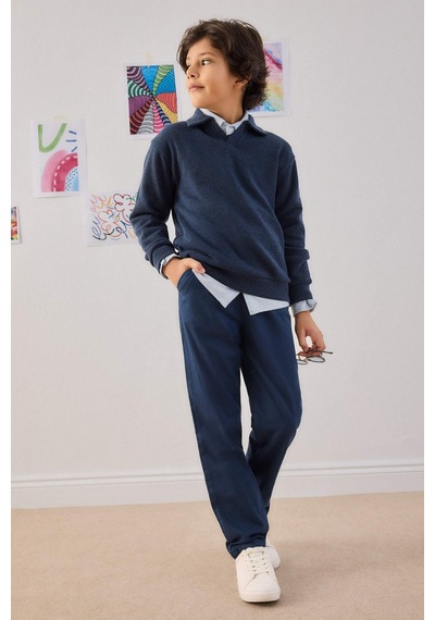 Defacto Straıght Fıt Düz Paça Jean Pantolon Erkek Çocuk G3422A825CW