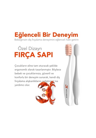 Babyton Bio Yengeç Çocuk Diş Fırçası