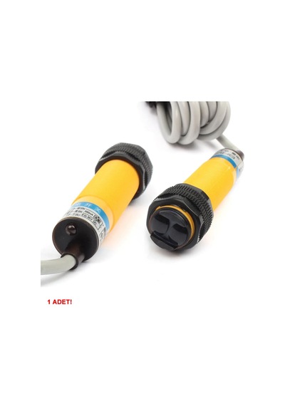 E3f-r2n2 Reflektörlü Ir Kızılötesi Mesafe Sensör Npn Nc İnfrared Optik 2 Metre Engel Cisim