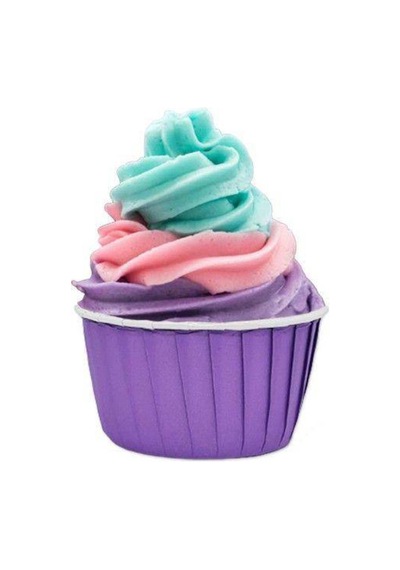 Mor Muffin Kek Kapsülü 25 Adet Muffin Kağıt Mor Kağıt Mor Diğer