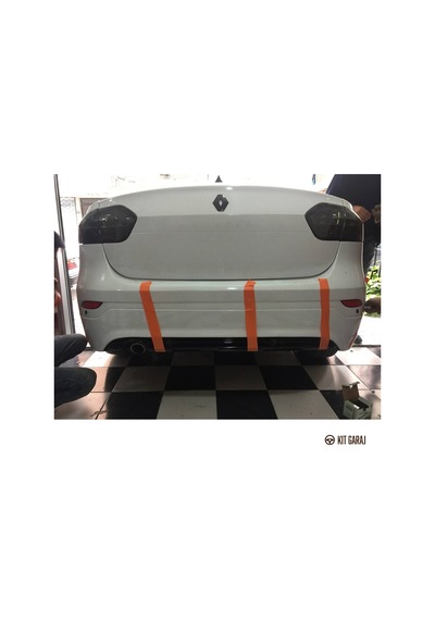 Kit Garaj Renault Fluence Arka Ek Plastik Boyasız