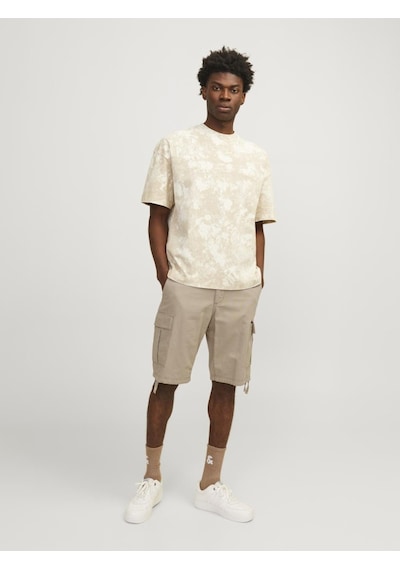 Jack & Jones Jpstcole Barkley Kargo Şort 12248685 Bej